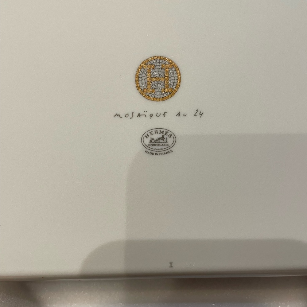 Hermes Porcelain Small Tray - Picture 13 of 14